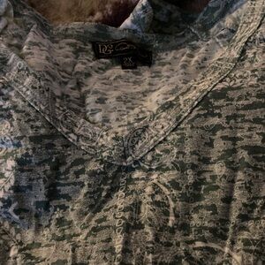 womens green  Patterned Shirt